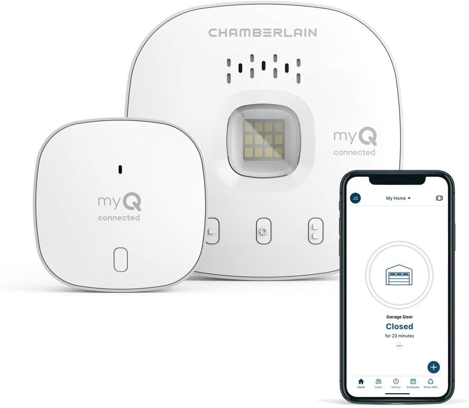 Smart Garage Control - Wireless Garage Hub and Sensor with Wifi & Bluetooth - Sm