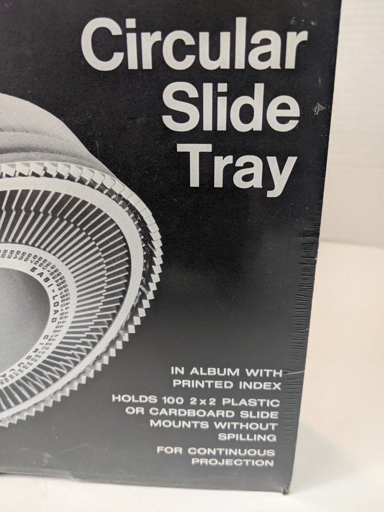 Slide Projector Circular Trays. Sears/GAF 2ea. Sears 9985, 1ea. GAF 6090-059 New