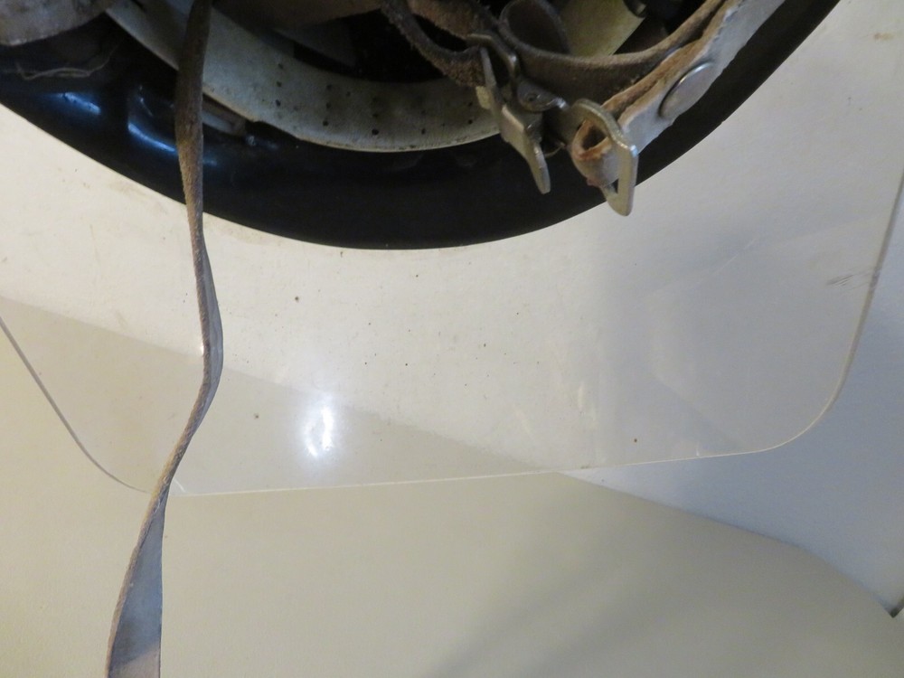 Vintage Firecraft Firefighter Helmet & Shield Black