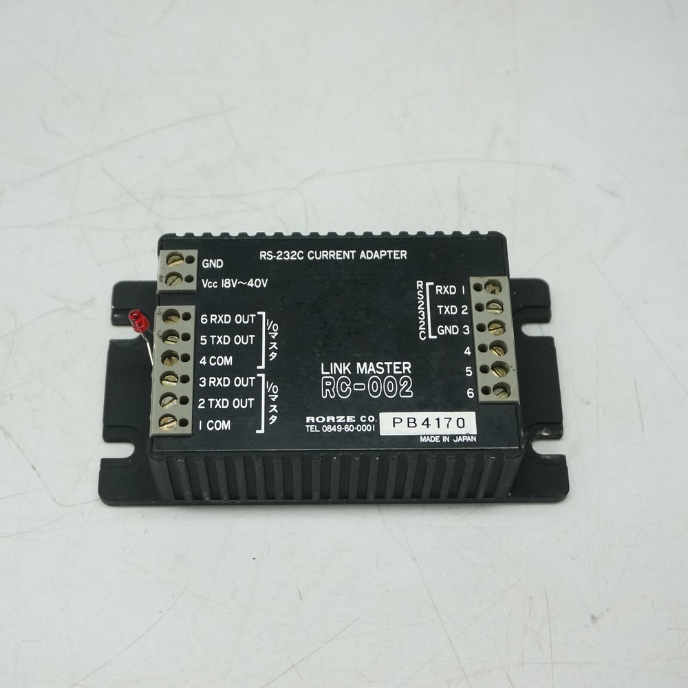 RORZE RC-002 LINK MASTER CURRENT ADAPTER Ship DHL