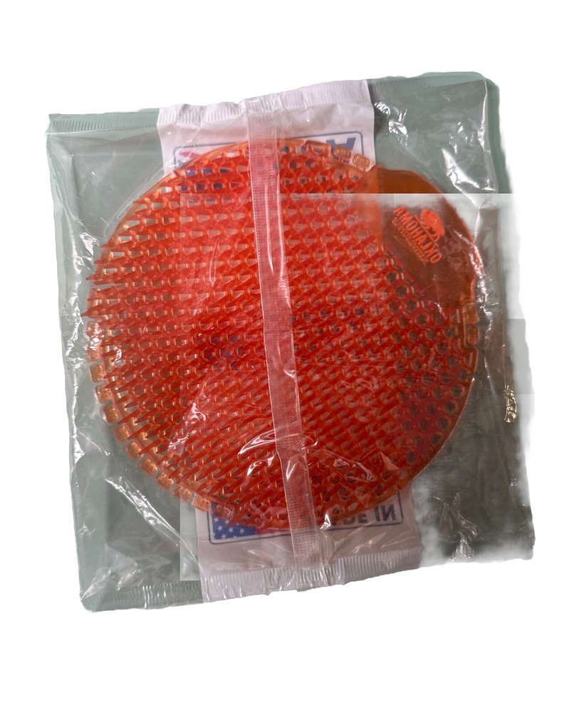 Slant7 Urinal Screen, Best Splash Prevention, 30 Day Mango Scent, Ok. Native