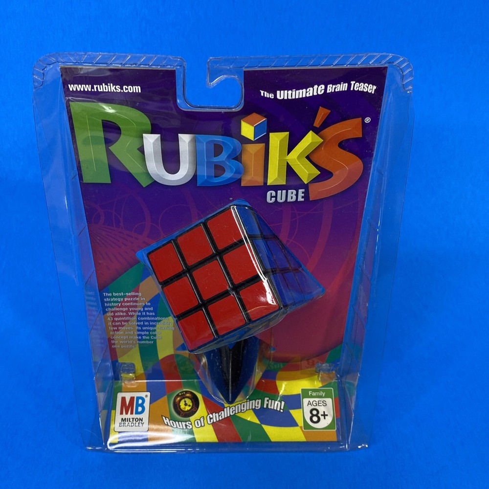 Rubik's Cube 3X3X3 Milton Bradley Hasbro 2007, Pkg Dmg