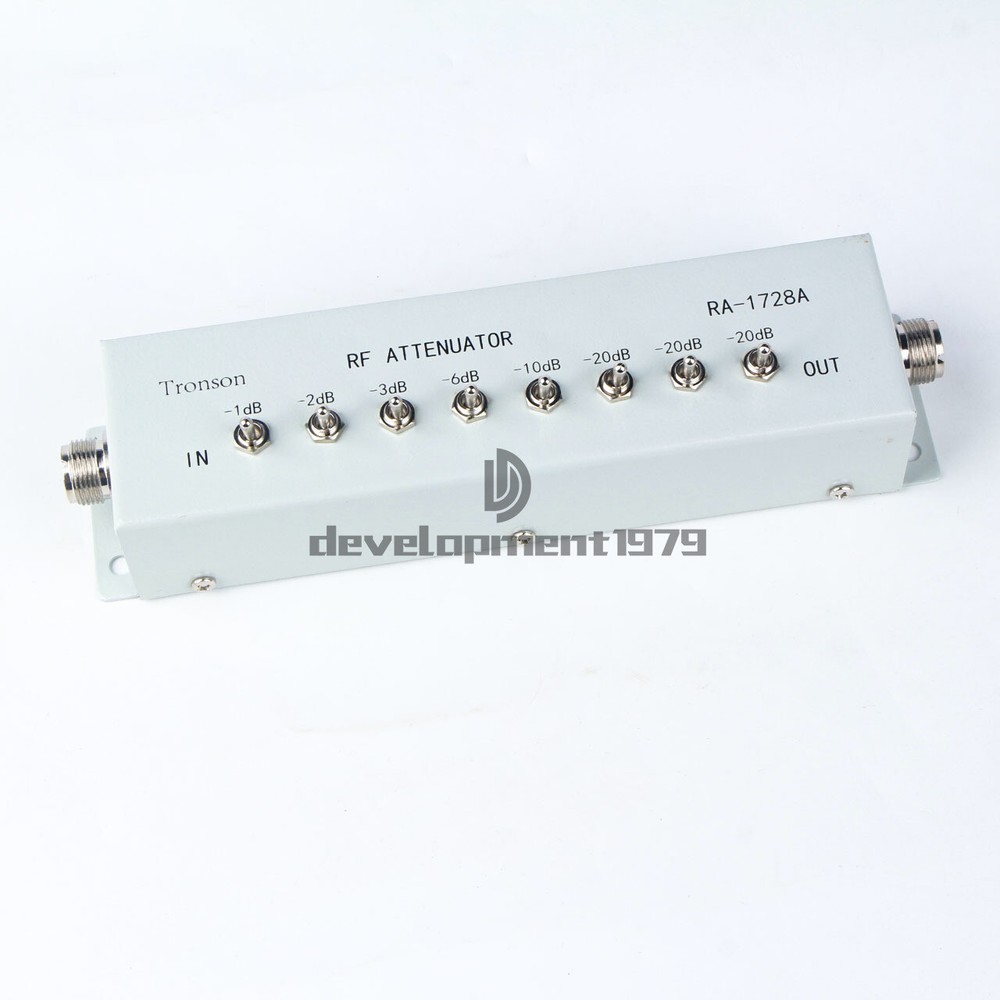A New 0 - 82DB Variable / Level Attenuator 50 Ohm for Ham Radio Transmitter-