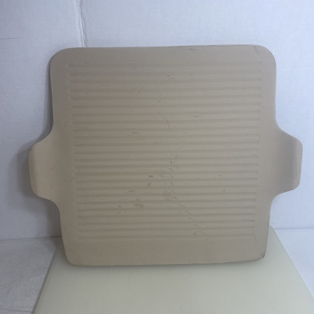 Unbranded 14.5x17.5 Rectangle Baking Stone Stoneware  parallel ridges New Other