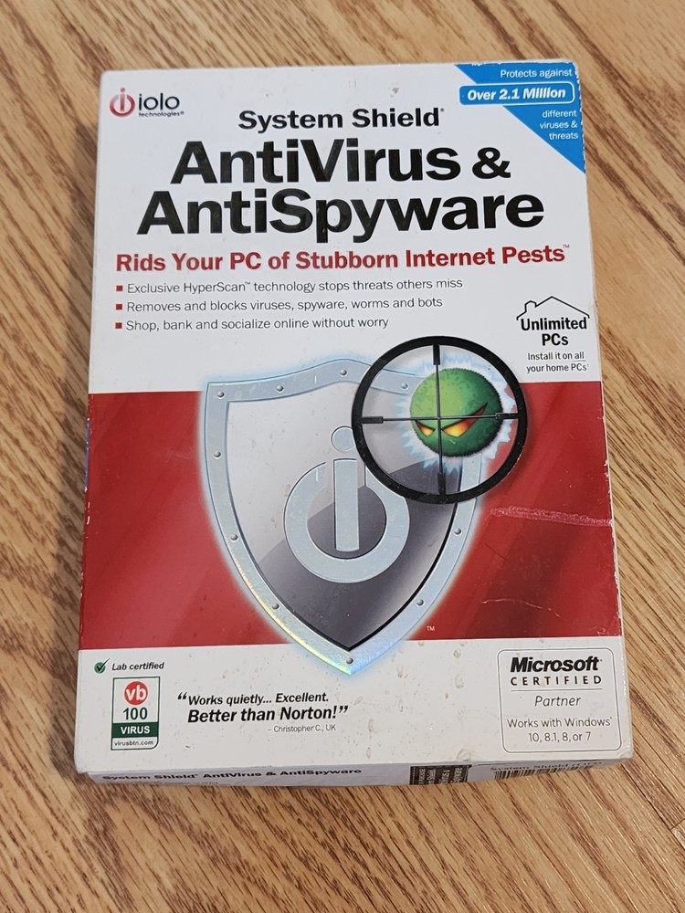 IOLO System Shield AntiVirus & AntiSpyware