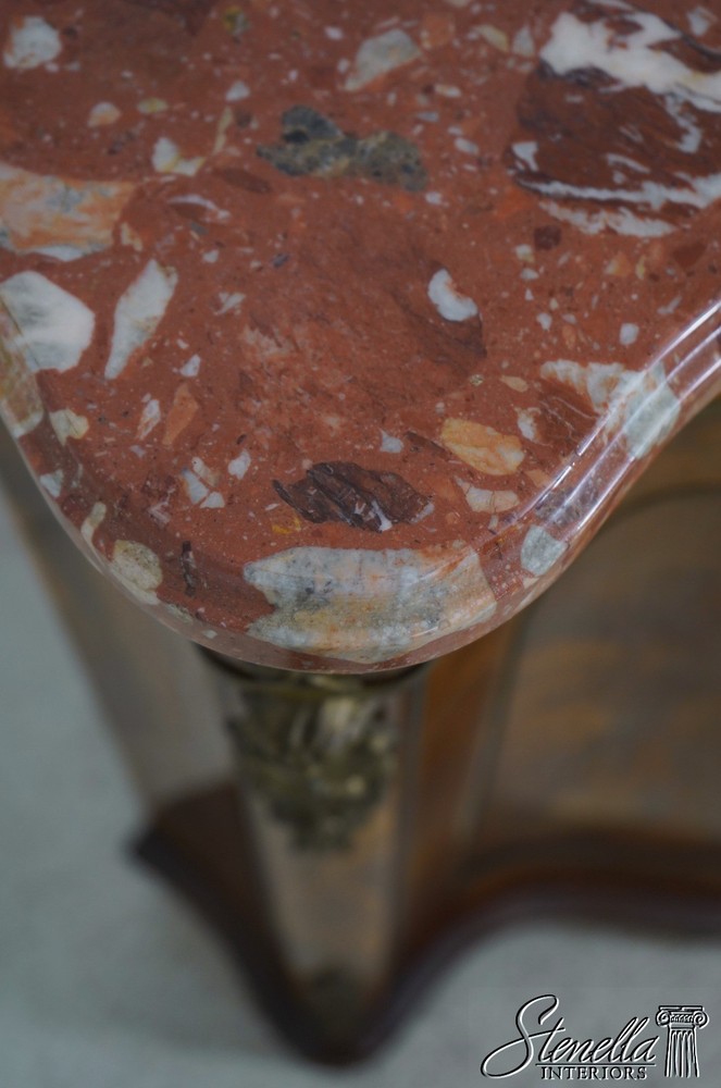 L68305: Italian Marble Top Stunning Sideboard Credenza
