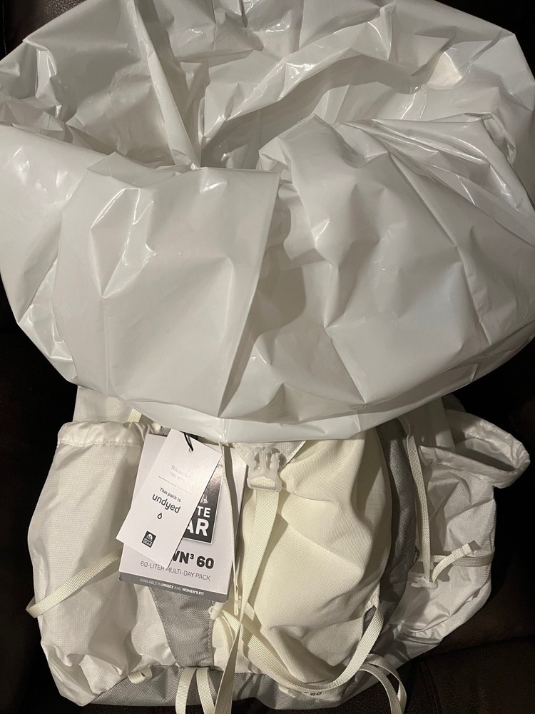 Heavy-Duty Backpack Liner, Single Trash Compactor Bag, 20 Gallon, Backpacking