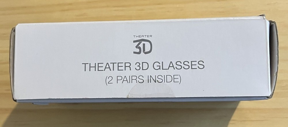 (2) Pair Authentic Vizio 3D Theater Glasses