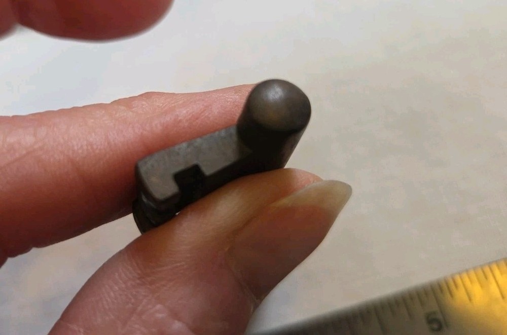 Solid Brass Skeleton Key Thick Barrel Marked GYRO Diamond Head Security Cabinet
