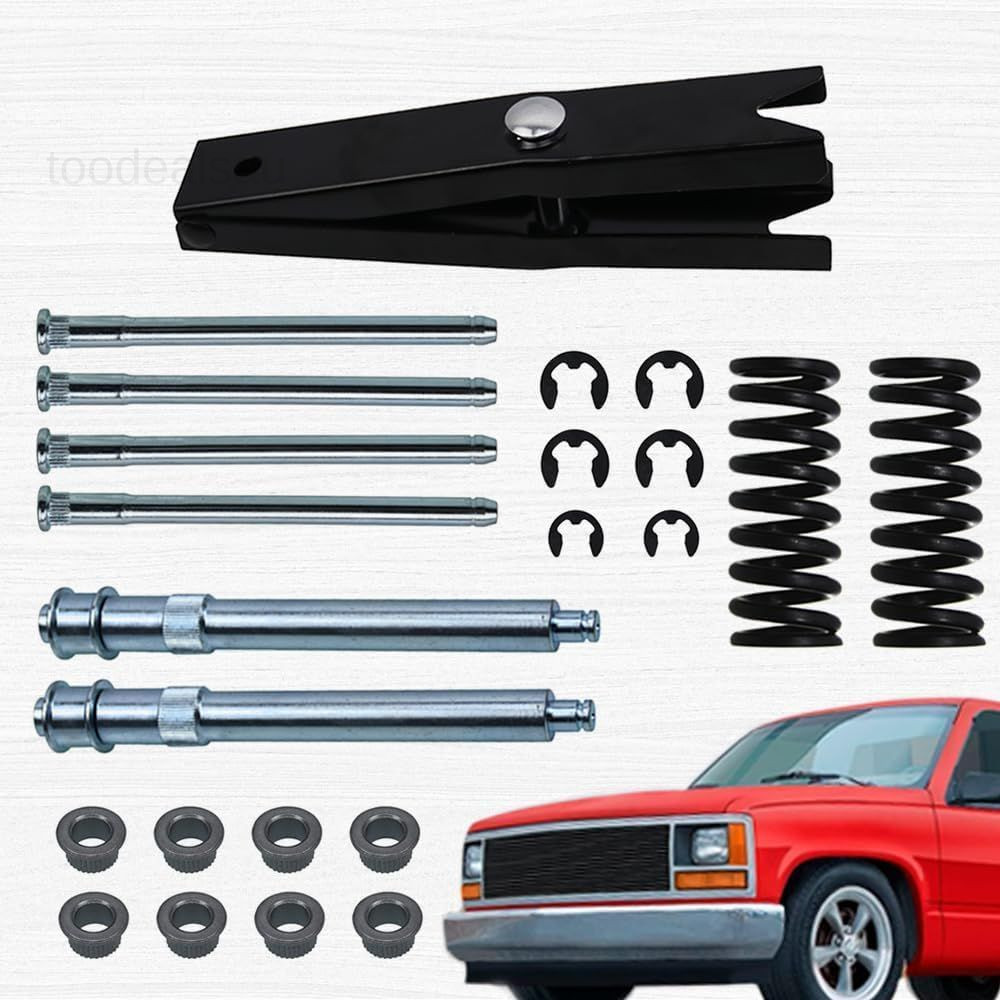 Door Hinge Repair Kit with Spring Tool - Compatible Chevy OT374