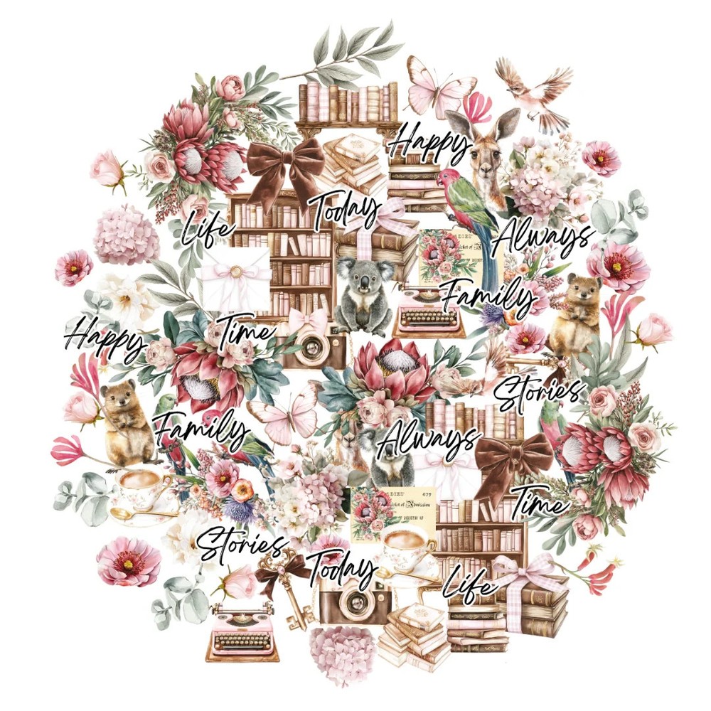 Paperbark Blooms Creative Cuts by Uniquely Creative