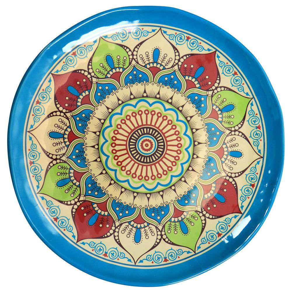 Camilla 12-Piece Melamine Dinnerware Set