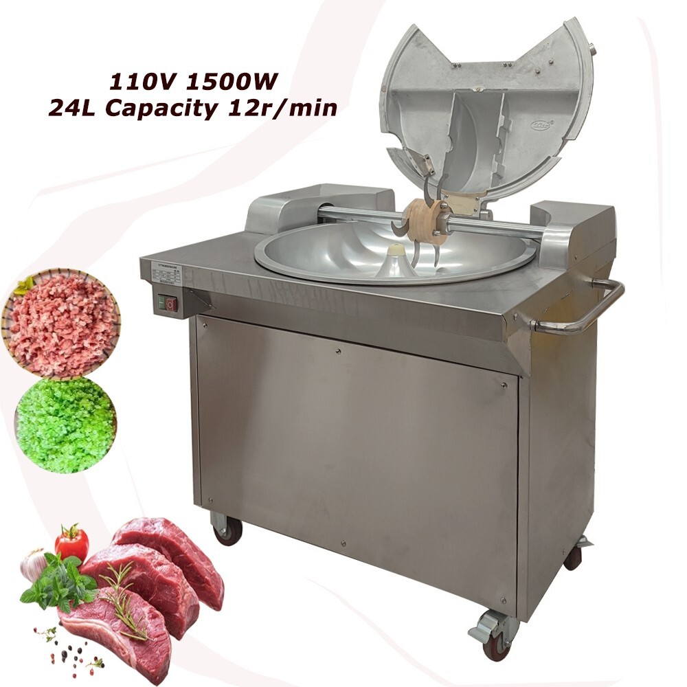 Electric Meat Chopper 24L Capacity Multi-function Food Processor Cutter Grinder