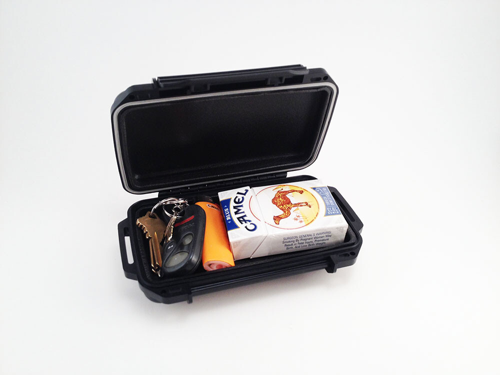 Magnetic Under Car Compartment - Slim Secret Stash Box 164lbs Pull Force