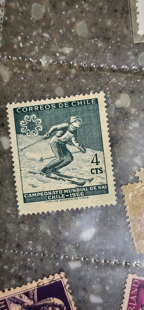 Chile Foreign 4cts Stamp Used - #A1327