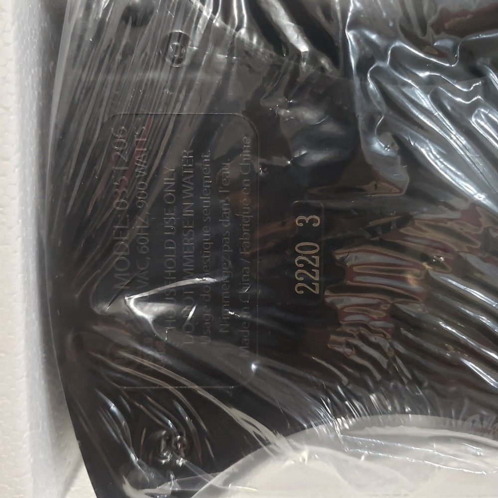 Presto Stuffler Stuff Waffle Maker Waffle Iron Maker Black