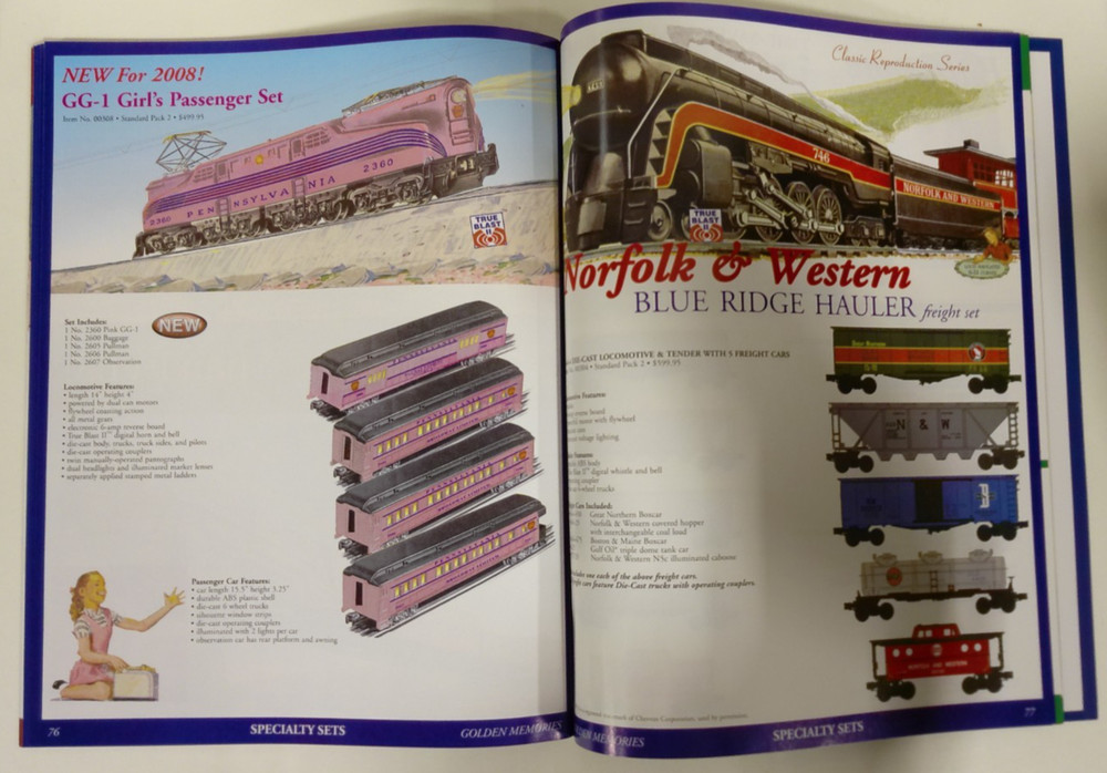 Williams by Bachmann 2008 Traditional Line Catalog