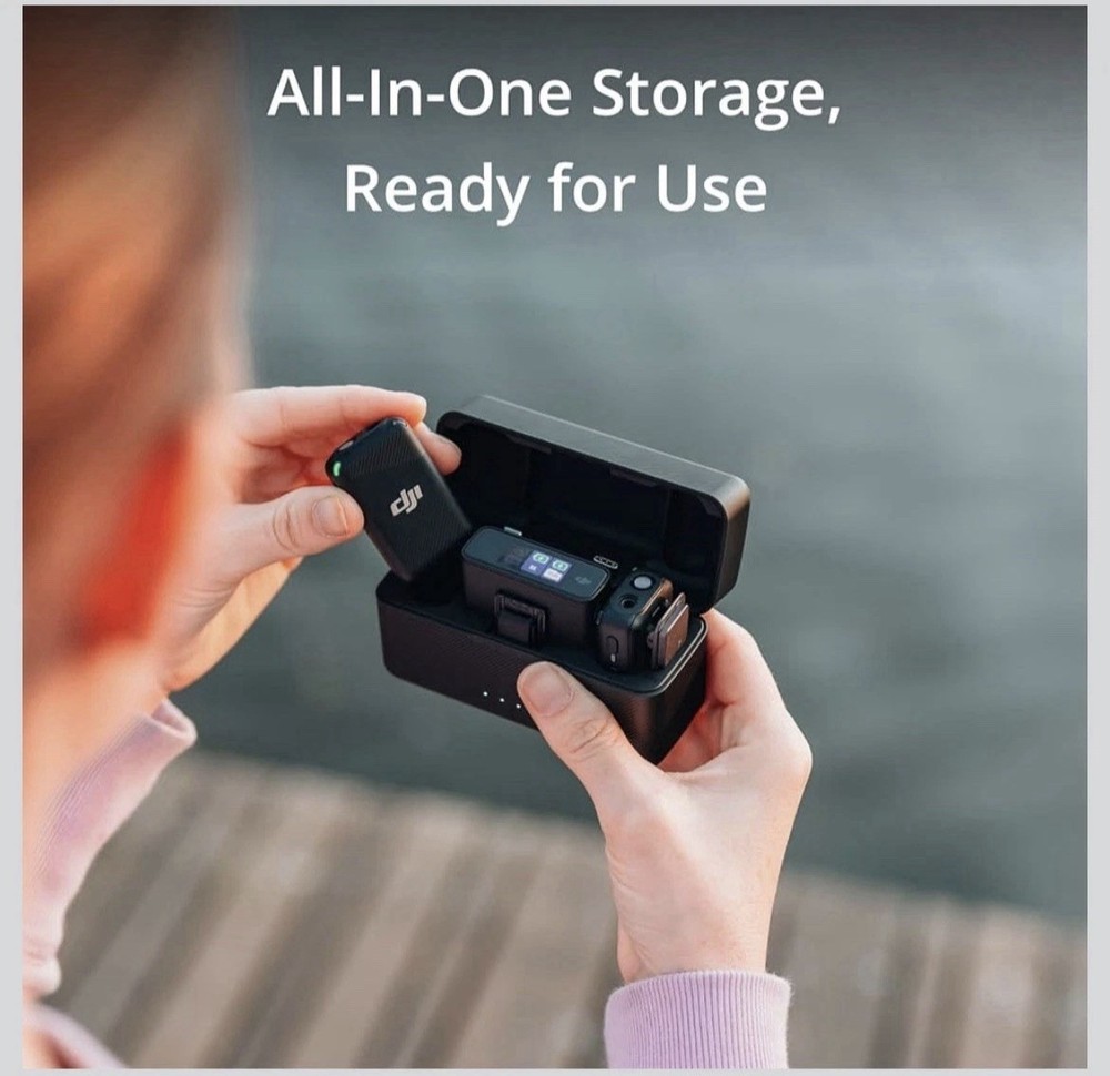 DJI Mic Wireless Microphone System and Audio Recorder | New |