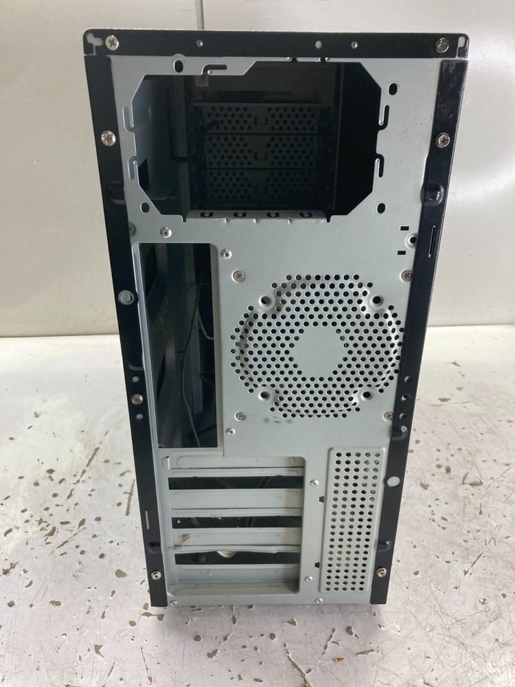 Vintage Black and Silver Sleeper Build ATX Case