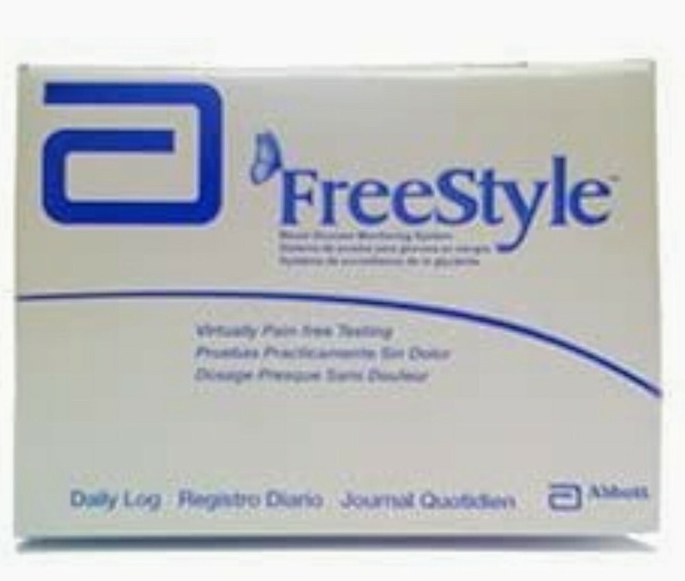 FreeStyle Blood Sugar Log Book - OLD discontinued
