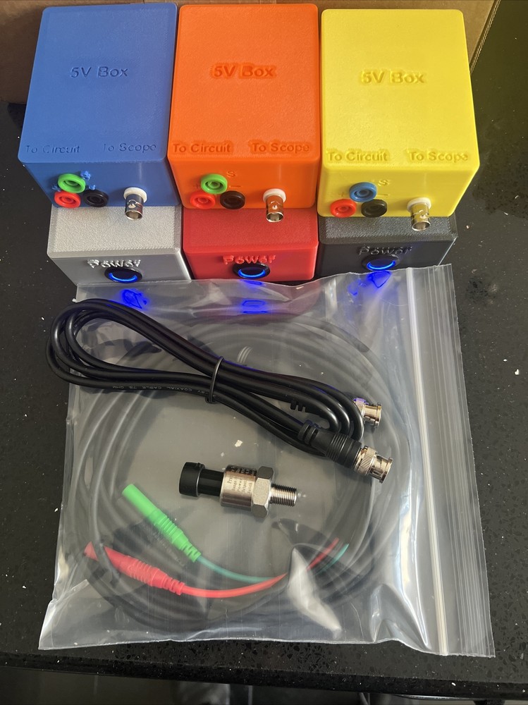 5v reference box 500psi Transducer for Snap On, Autel, Pico for oscilloscope