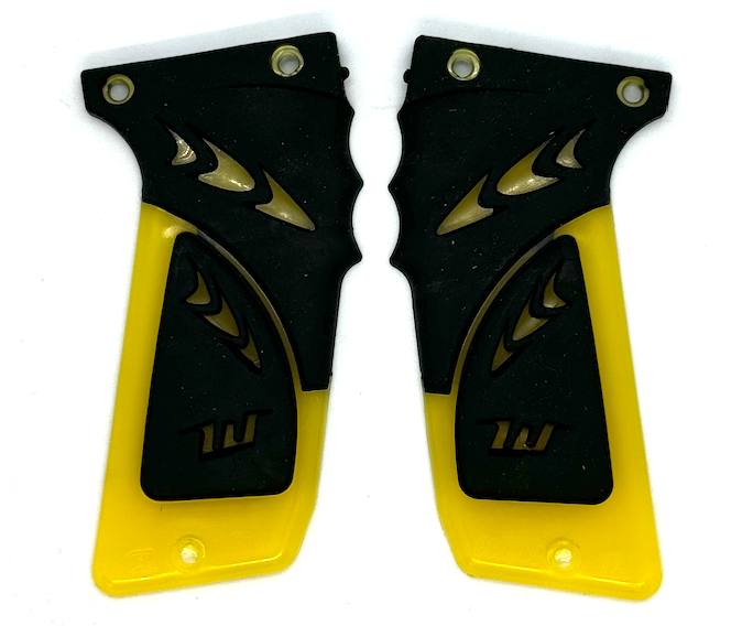 Planet Eclipse WGP Autococker EBlade / WorrBlade Frame Grip Panels - YELLOW