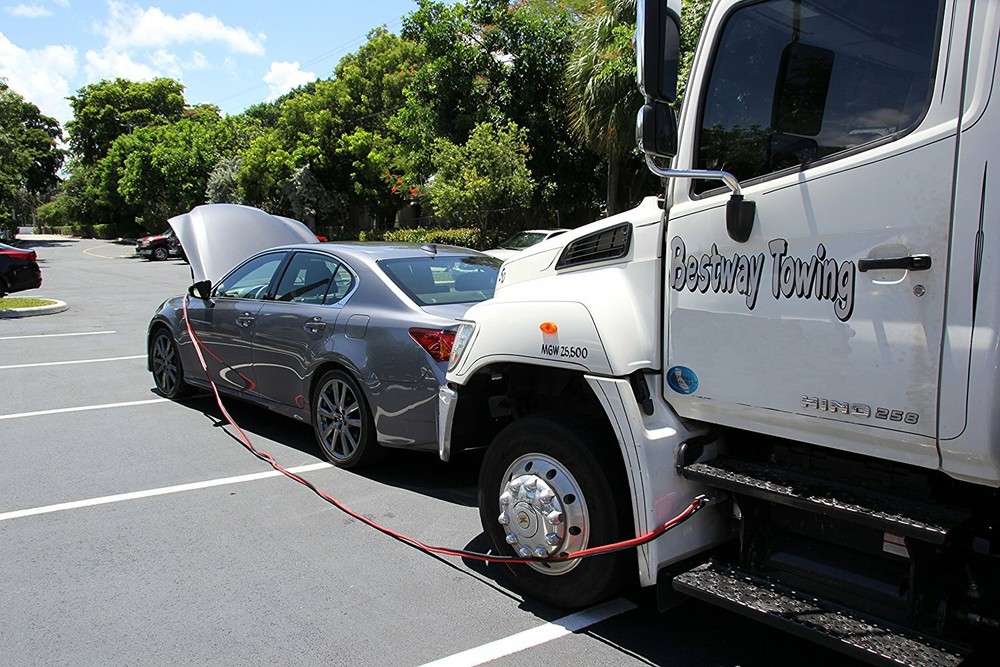 32ft DIY Winch Jump Booster Permanent ( or Non perm ) Quick Connect Trailer 1ga