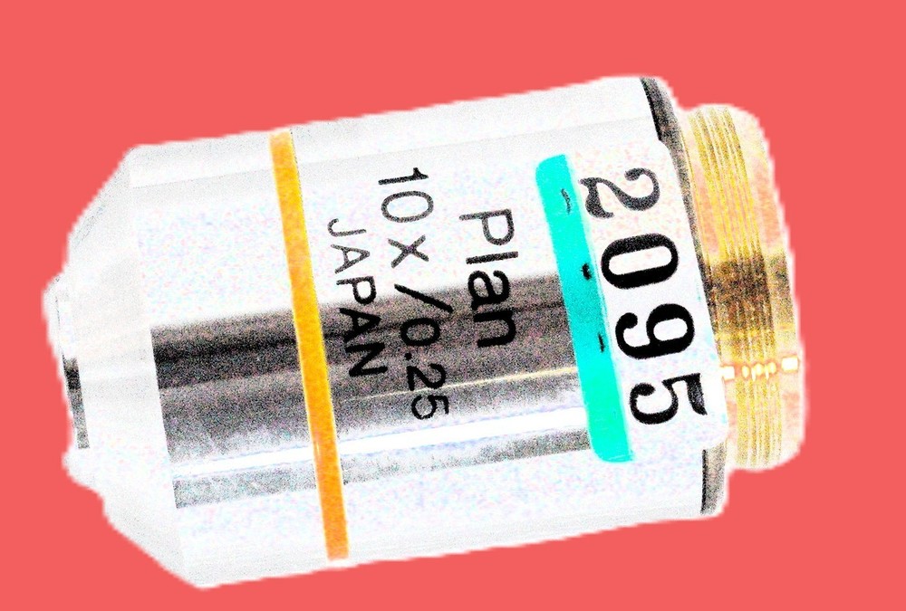 Olympus Plan 10X/0.25 ∞/- Objective