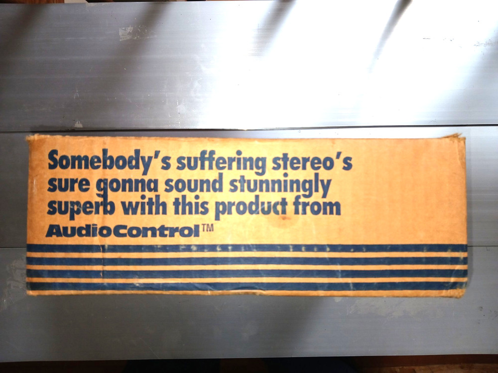 Audio Control EQX (1ST GEN) 1/2 & 1 Octave Auto Equalizer-GENTLY USED !