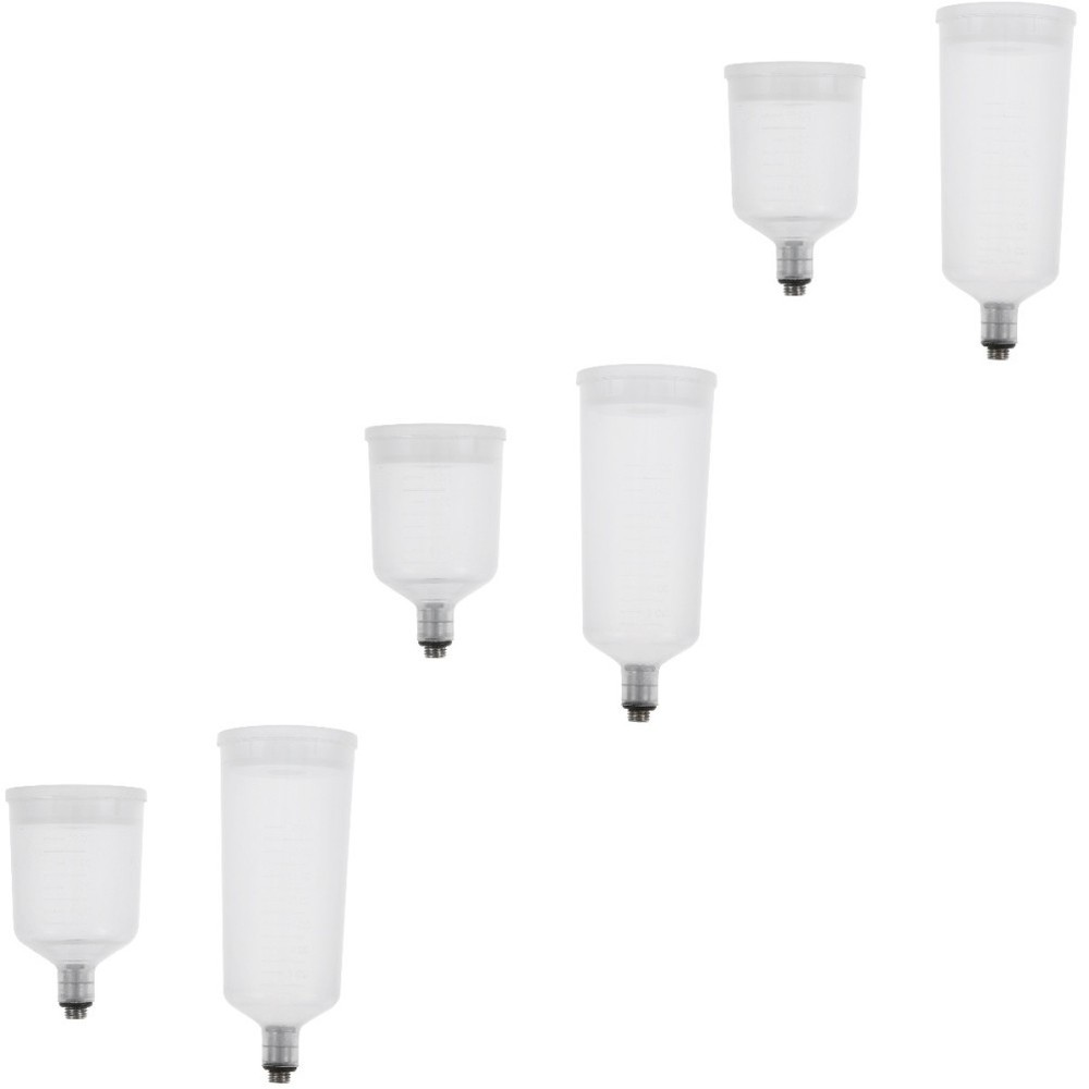 Set of 3 Airbrush Replacement Part Pot Replaceable Sprayer Containers