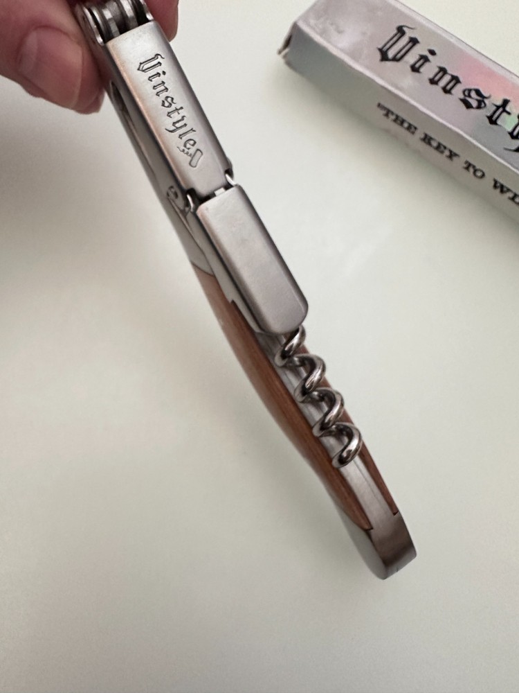Vinstyle TORREY PINES Quality Hefty Waiters Corkscrew Wine Key Opener