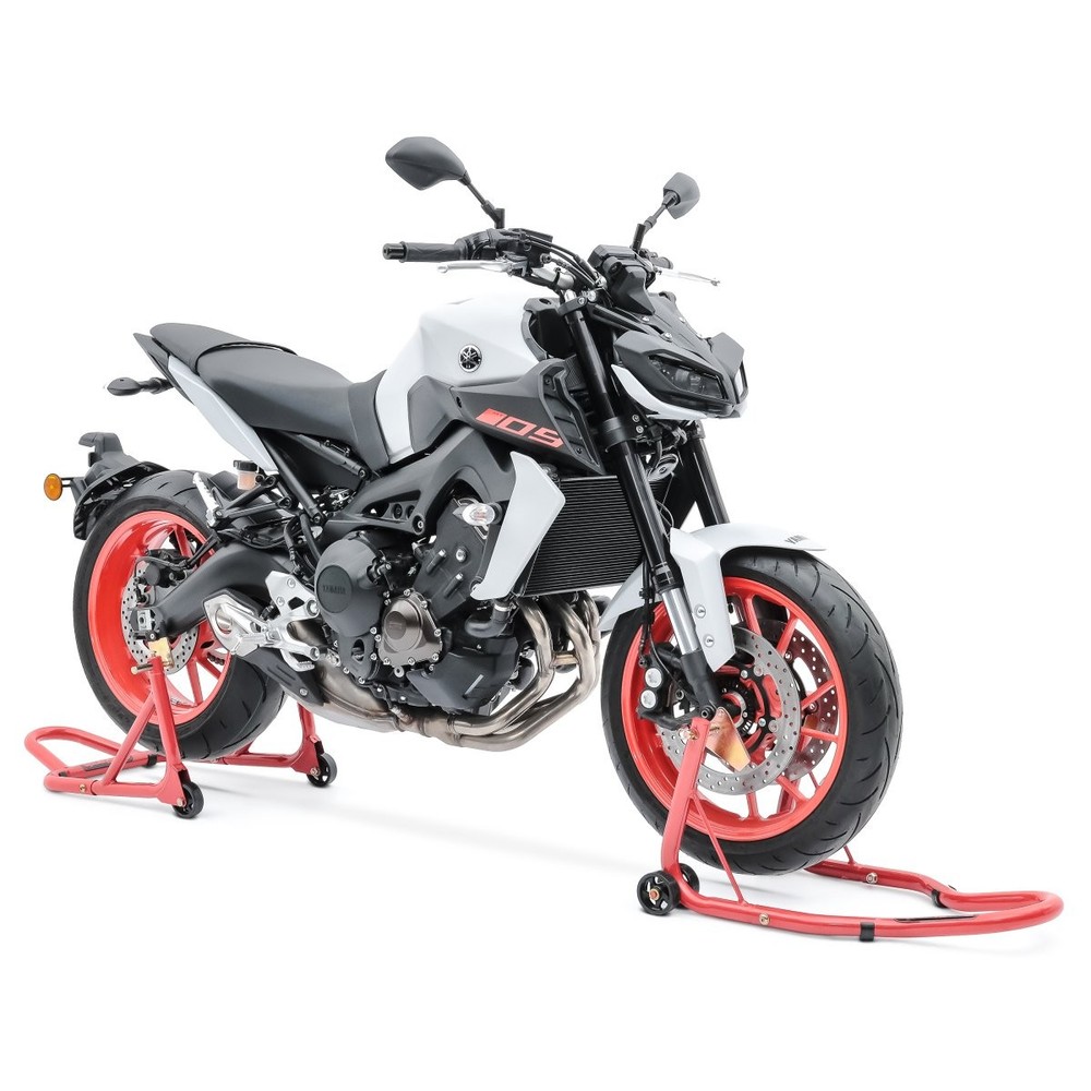 Paddock Stand rear and front for Kawasaki Vulcan S / Café CS red