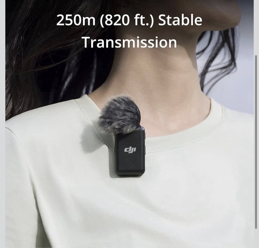 DJI Mic Wireless Microphone System and Audio Recorder | New |