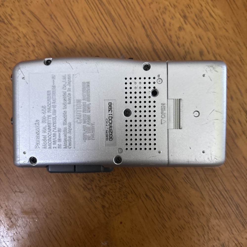 Panasonic RN-405 Microcassette Voice Recorder TESTED