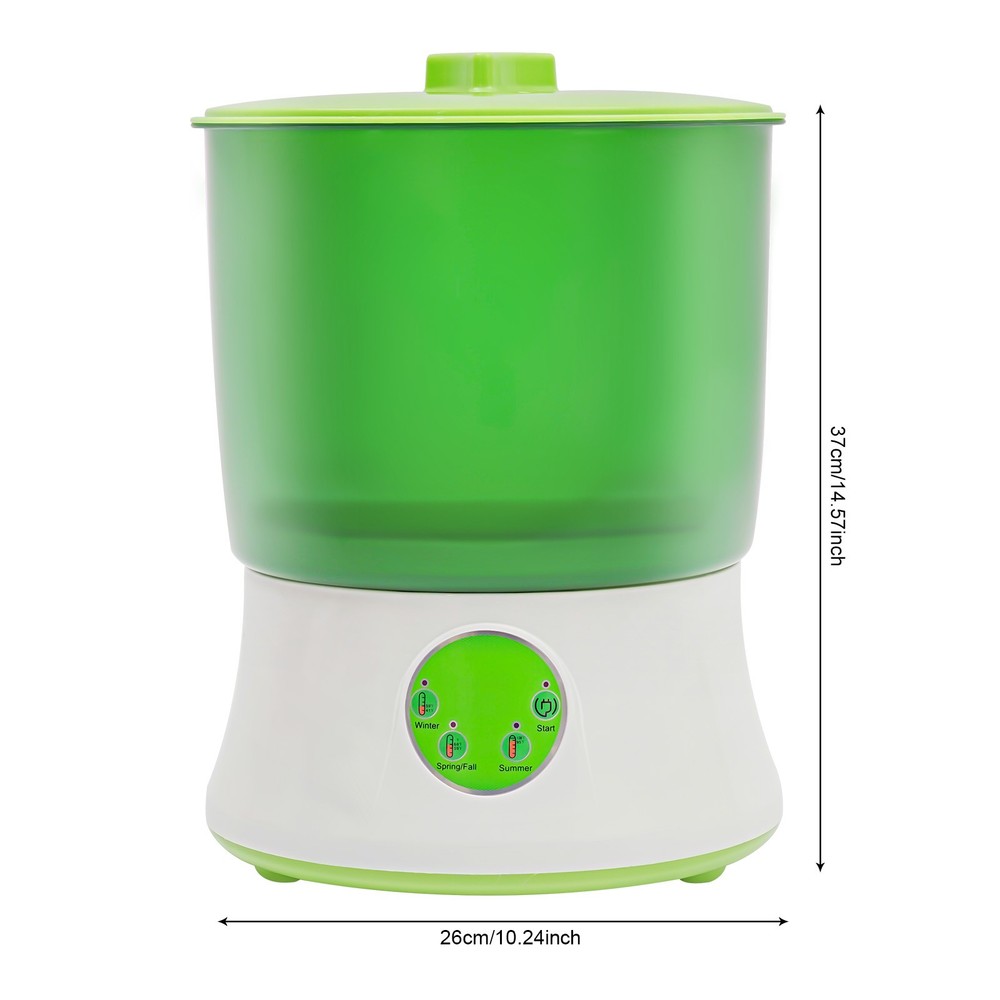 Bean Sprouter Fully Automatic Bean Seed Sprout Machine Maker 2 Layers Food Grade