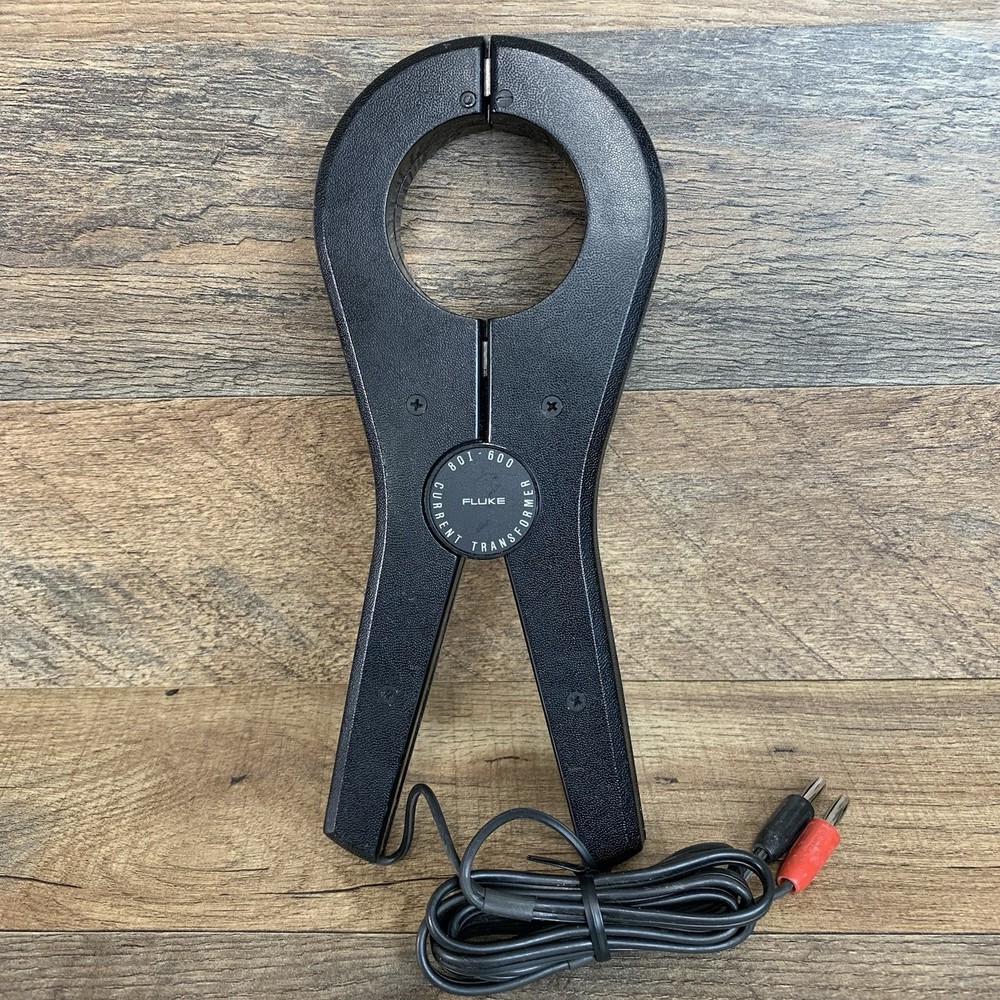 Fluke 80I- 600 Clamp-On AC Current Probe Black