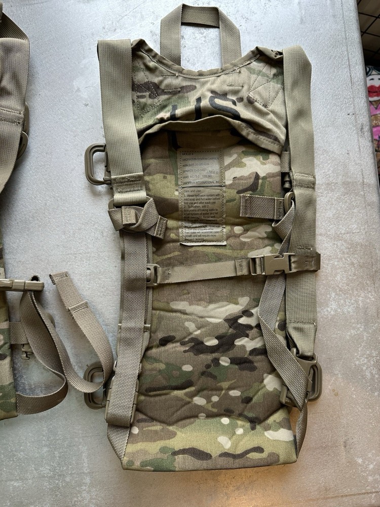 USGI Army EUC OCP Multicam Molle II Hydration System Carrier Backpack No Bladder