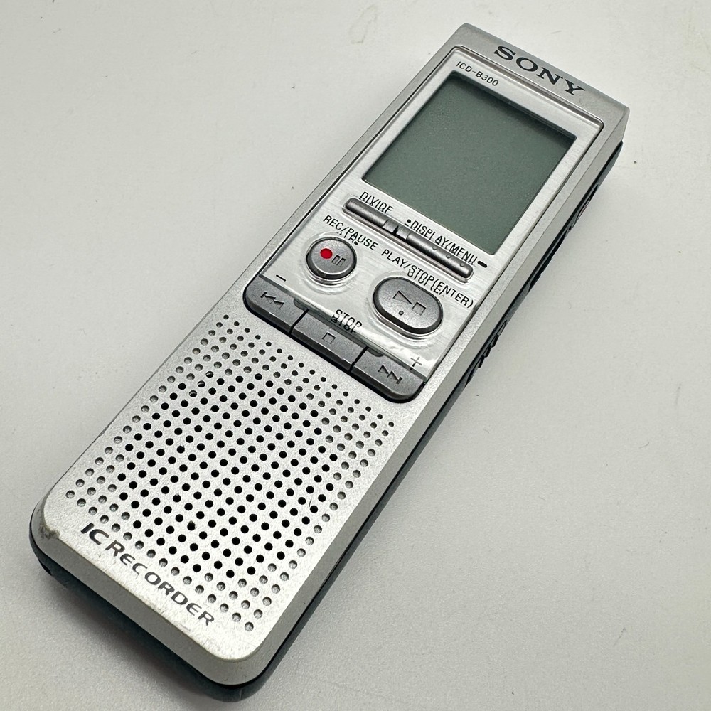 Sony ICD-B300 Handheld Digital Voice Recorder Tested  Works