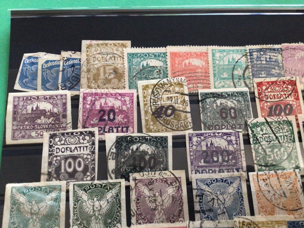 Czechoslovakia early used stamps A15231