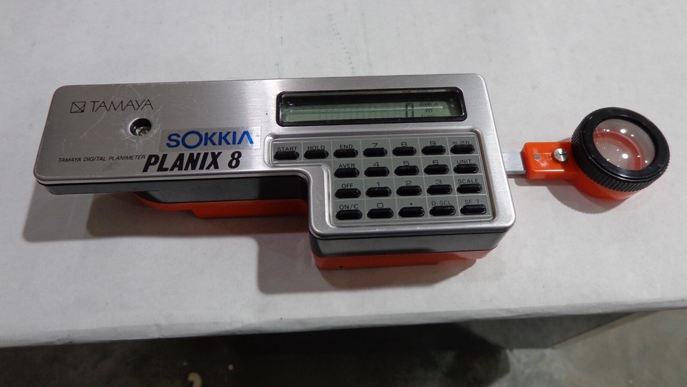SOKKIA Planix 8 Digital Planimeter, New Battery, Fully Functional