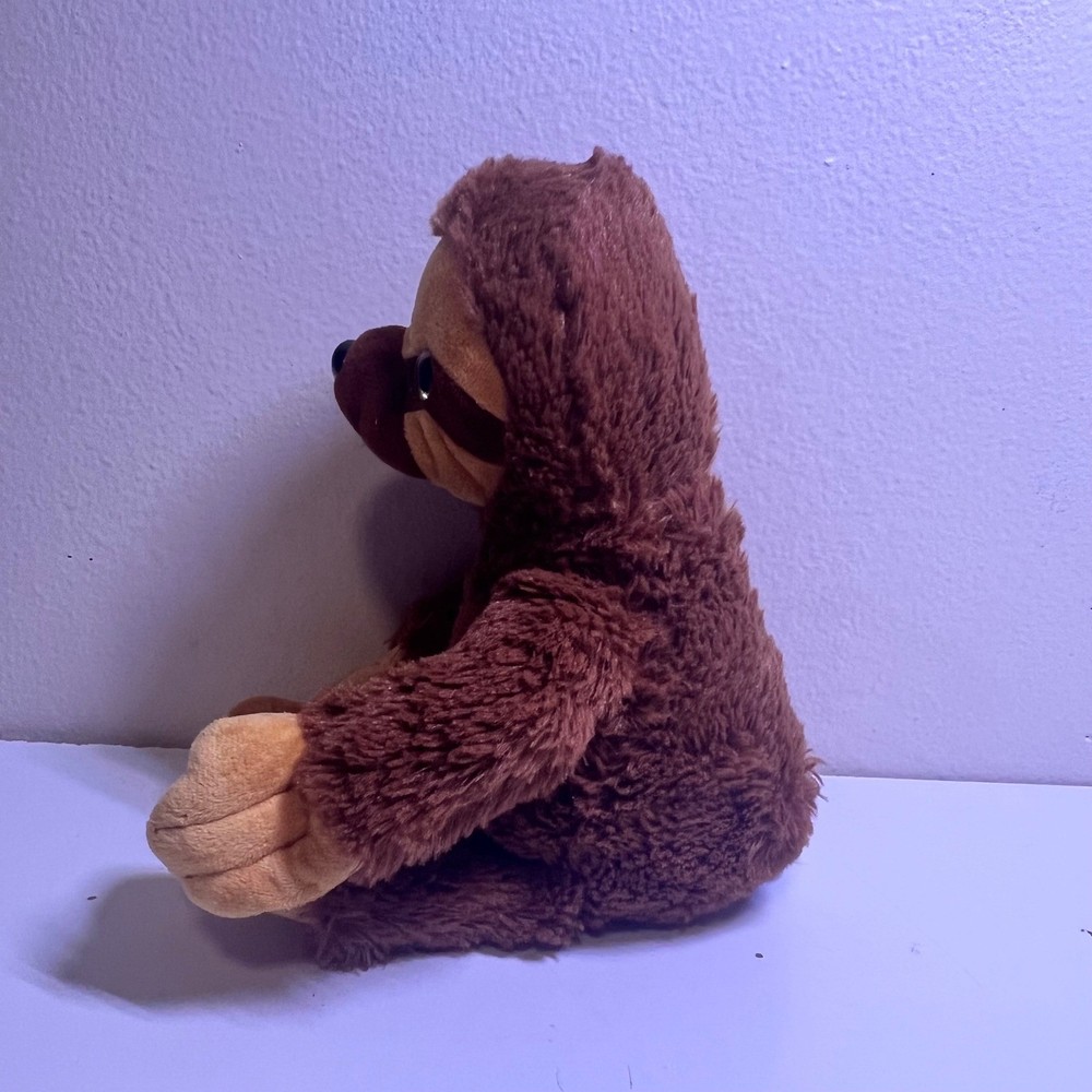 Redemption Plus Small Sloth Plush Brown Tan Three-Toed Stuffed Animal