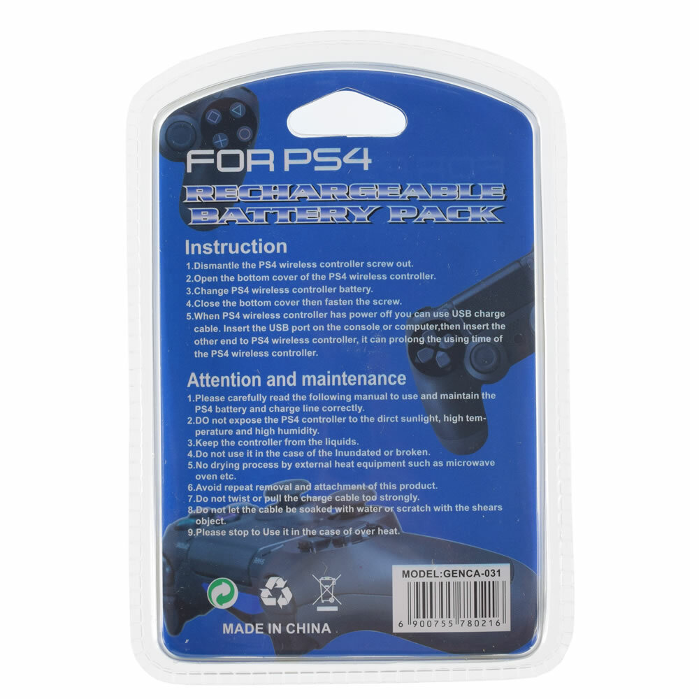 2000mAh Replacement Battery For LIP1522 PS4 Playstation 4 Wireless Controller