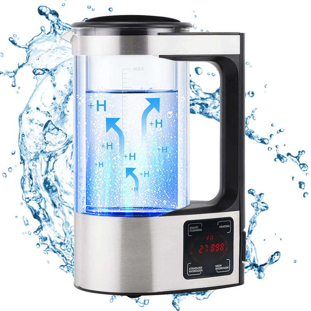 2L Hydrogen Water Generator Portable Water Ionizer Hydrogen-rich Water Bottle