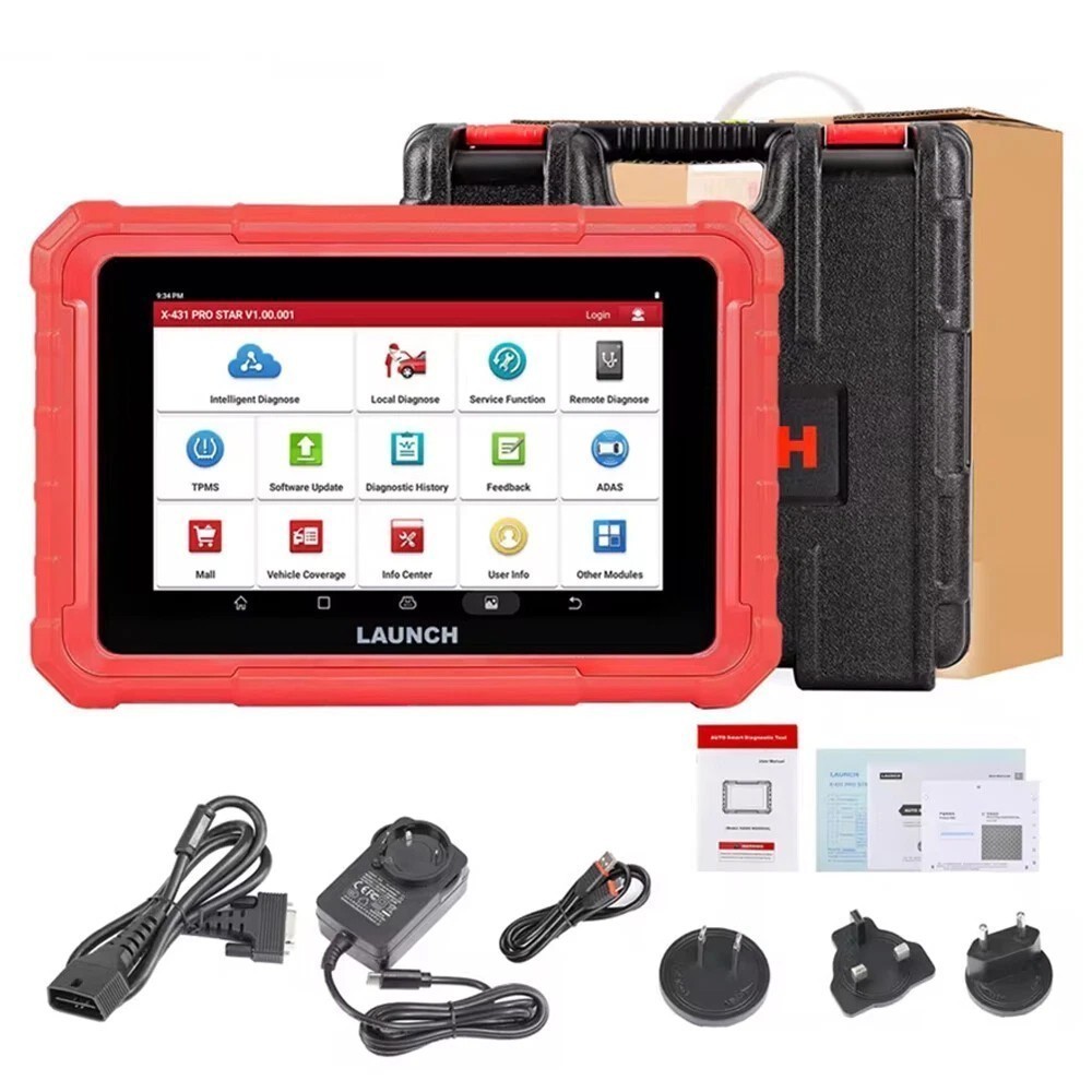 LAUNCH X431 PRO Star Bidirectional Diagnostic Scanner OBD2 IMMO ECU Coding DOIP！