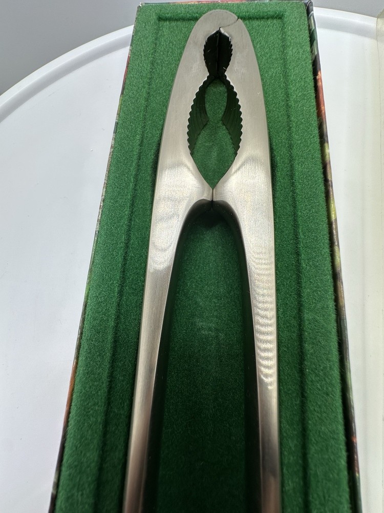 Vintage Monopol Brass Nutcracker Made In West Germany Heavy EUC