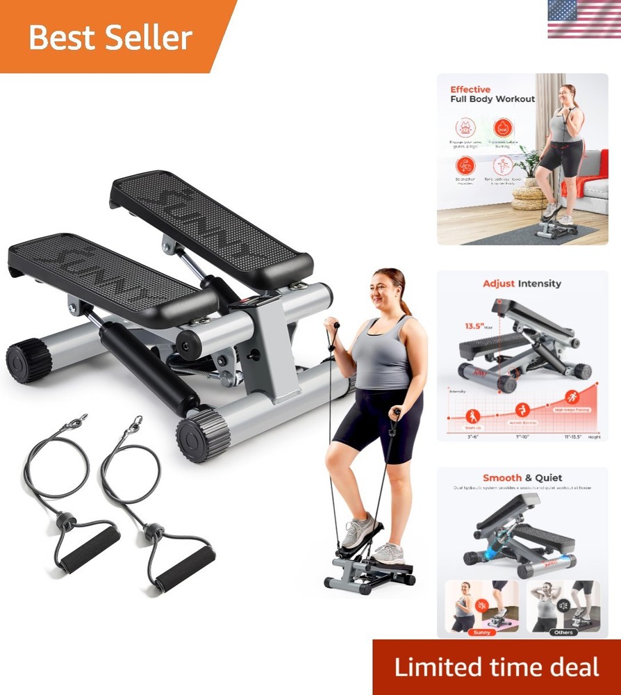 Quiet Hydraulic Mini Stepper with Large Weight Capacity for Home Exercise