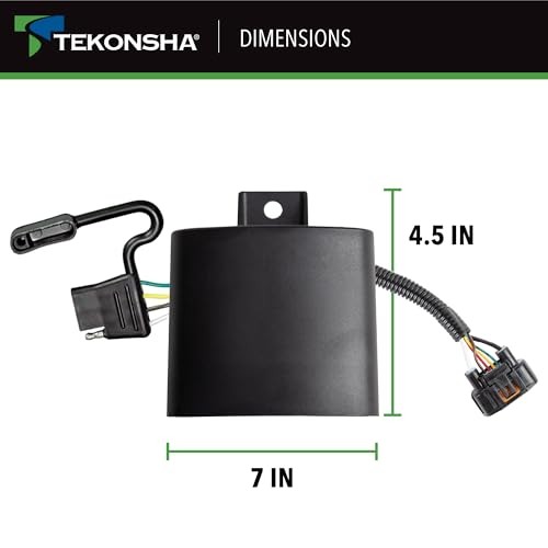 118784 Tow Harness T-Connector Black