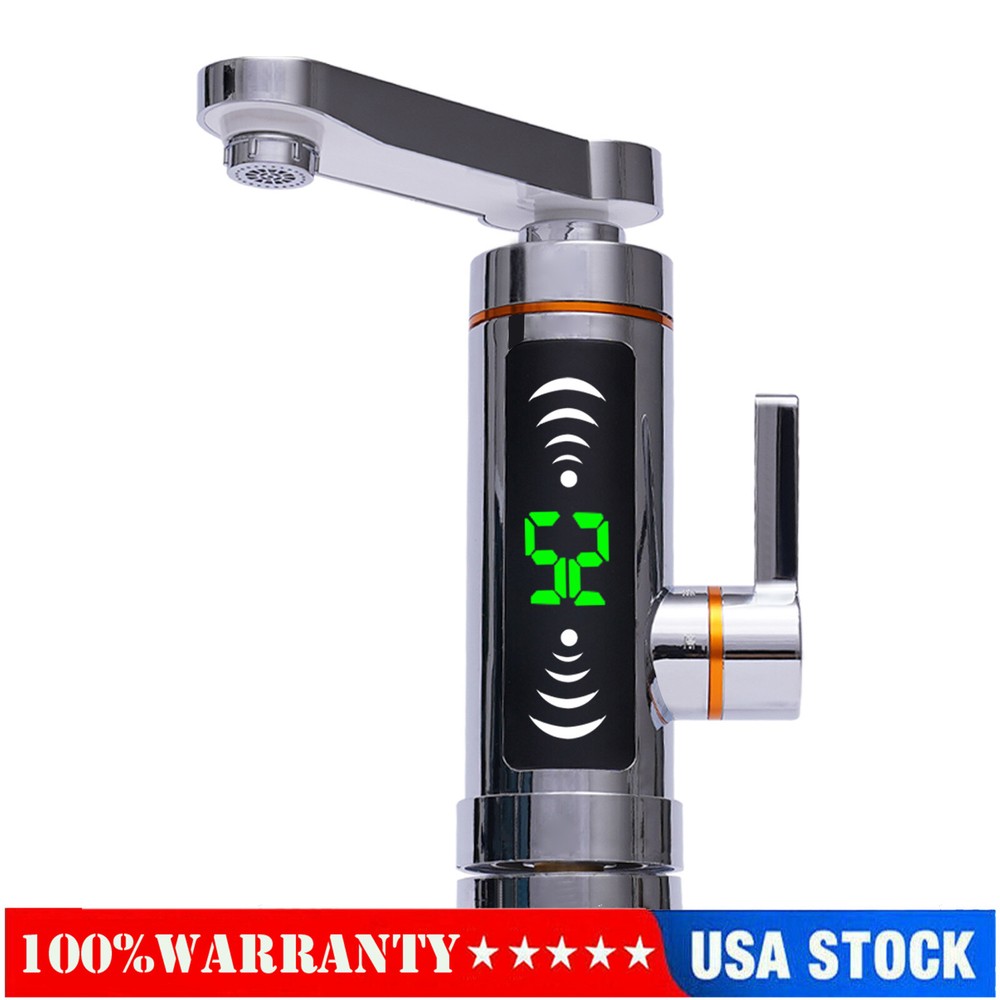 Electric Instant Hot Shower Kitchen Faucet Tankless Water Heater 3000 W US HOT