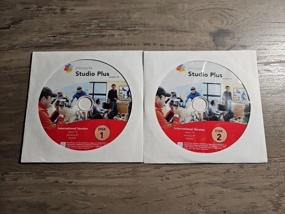 Pinnacle Studio Plus Version 10 International For Windows XP 09/2005