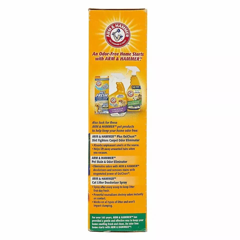4 Pack Arm & Hammer Cat Litter Deodorizer Odor Eliminator 30 oz
